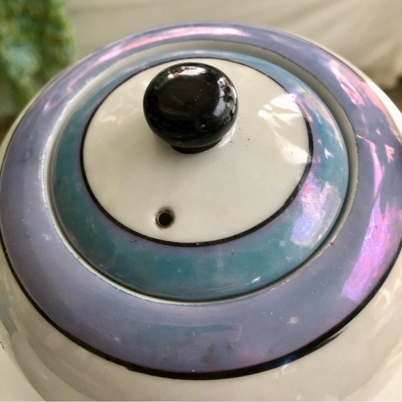 🌴1930's Deco TEAPOT SUGAR & CREAMER - Picture 3 of 8